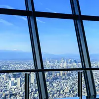 富士山を望める機会の多い冬場の天望デッキからの眺望 (c)TOKYO-SKYTREE