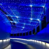 光の回廊Bゾーン：流星の演出