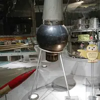 人工衛星おおすみ（エンジニアリングモデル）　国立科学博物館