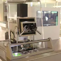 国立科学博物 地球館２階展示室　イトカワ微粒子観察システム
