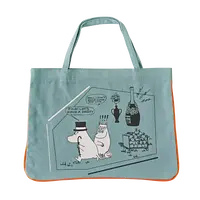 (c)Moomin Characters (TM) 布製トートバッグ（ブルー）：2,090円（税込）