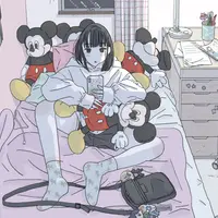 大島智子 “お部屋” (c) Disney