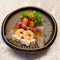 「ささしぐれ 築地玉寿司」海鮮カルパッチョ 1,296円（税込）