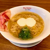 「らぁ麺 ドゥエ イタリアン」生ハムフロマージュ 1,280円（税込）