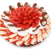 「恋みのり」いちごとラズベリームースのチョコレートケーキ イメージ