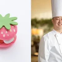 【シェラトン都ホテル東京 シェフパティシエ 山本 健】 Strawberry Macaron イメージ