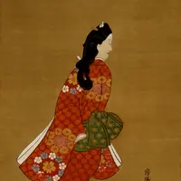 見返り美人図　菱川師宣筆　江戸時代・17世紀　東京国立博物館蔵 