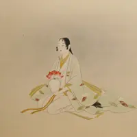 佐多芳郎《献花》(1951年)