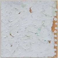 (図1) 無題 (1961). 油彩、油彩、ブリストル紙 22.7 x 22.9 cm