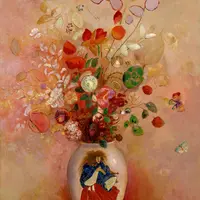 《日本風の花瓶》1908年 油彩／カンヴァス ポーラ美術館蔵  