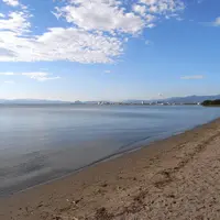 琵琶湖の砂浜の写真・動画_image_7616