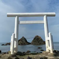桜井二見ヶ浦の夫婦岩の写真・動画_image_1287107