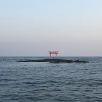 旧・遠見岬神社・海の鳥居の写真・動画_image_332292