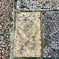 ハートの石畳の写真・動画_image_474304