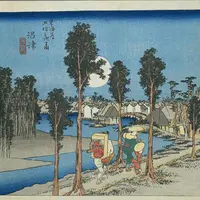 旧東海道 川廓通り碑の写真・動画_image_894281