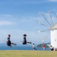 オリーブ公園 ギリシャ風車の写真・動画_image_914296