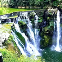 十分瀑布（Shifen Waterfall）の写真・動画_image_953573