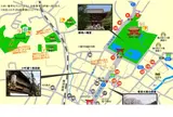 鶴岡八藩宮　　　　駐車場案内図