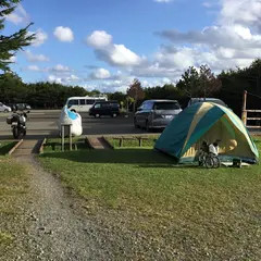 稚内森林公園キャンプ場 駐車場