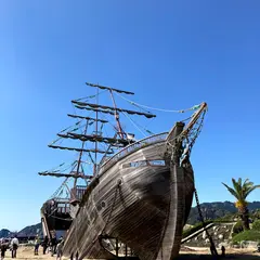 広野海岸の難破船
