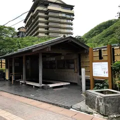 ケヤキの森足湯