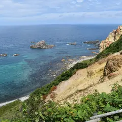 島武意海岸 展望台