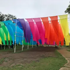 虹のカーテン