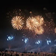 大地の芸術祭の里 雪花火