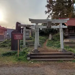 諏訪神社富士塚