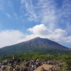 有村溶岩展望所 駐車場