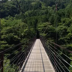 道志村 野原吊り橋