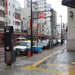 東武浅草駅前優良タクシー乗り場(南向き)
