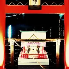 海に浮かぶ神社 金森神社