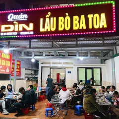 Quán lẩu bò Dìn