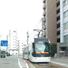 インテック本社前