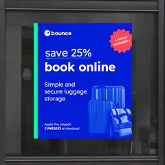 Bounce Luggage Storage - Near Bradbury Building