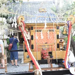 新本町の素盞嗚神社(輪くぐり神社)