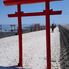 HELLO CYCLING 大魚神社の海中鳥居