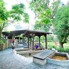 礁渓温泉公園泡脚池