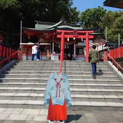 熊本城稲荷神社成就館駐車場