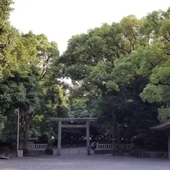 氷上姉子神社 駐車場