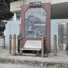 ああ上野駅歌碑