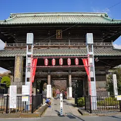 法華経寺 中山参道山門