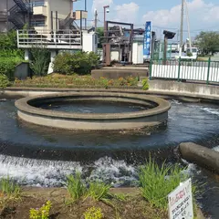 長野堰用水円筒分水