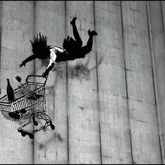 Falling Shopper