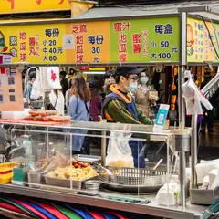 艋舺夜市｜艋舺祖伝地瓜球