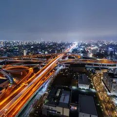 東大阪市役所22階展望ロビー