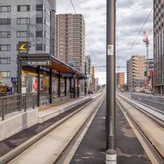 駅東公園前駅（栃木）（ライトライン・下り）
