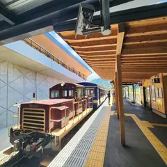 立野駅 南阿蘇鉄道トロッコ列車「ゆうすげ号」