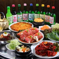 難波・韓国焼肉2525豚カルビ
